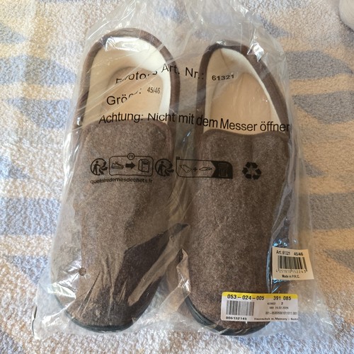 Eurotops slipper with memory