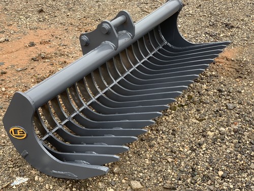Ton excavator rake - 2,