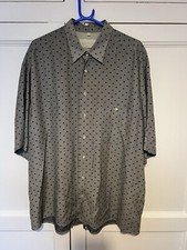 Vintage SeidenSticker Short Sleeve Shirt 44 XL