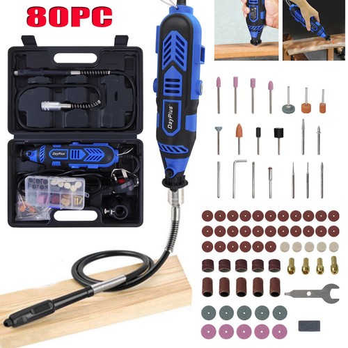 80pcs electric rotary - electric, drill