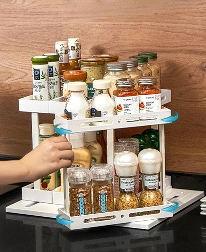 Tier rotating spice - rotating, rack