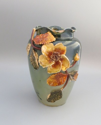 Vintage art pottery vase - art,