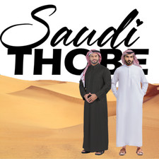 New Men Muslim Clothing Thobe
