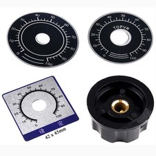 0-100 Numbered Dial Plate