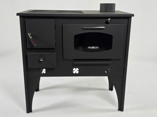 Woodburning cooking stove oven