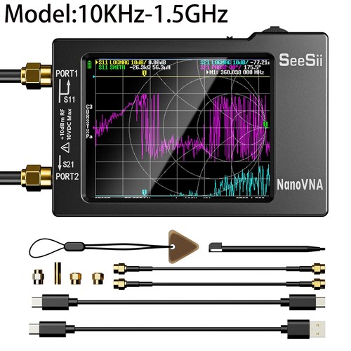 10khz 5ghz vector network - 10khz-1.5ghz,