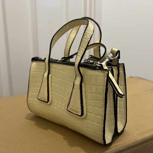 Zara cream crossbody bag over - zara,