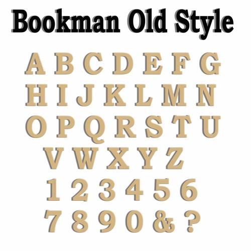 Bookman old style wooden - style,