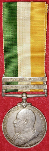 King south africa medal - king's,