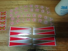 Spinergy REV X red wheel set