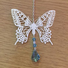 Butterfly Crystal Sun Catcher