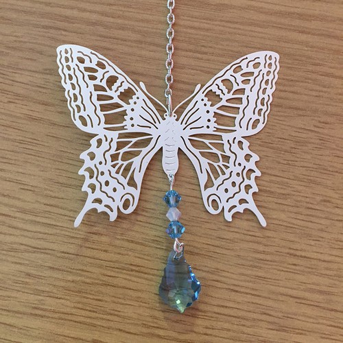 Butterfly crystal sun - butterfly, catcher