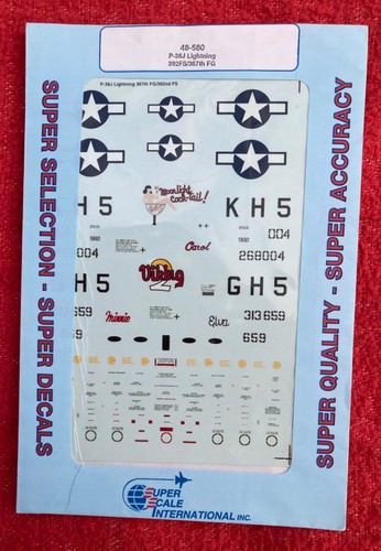 Super scale decals - super, 1/48