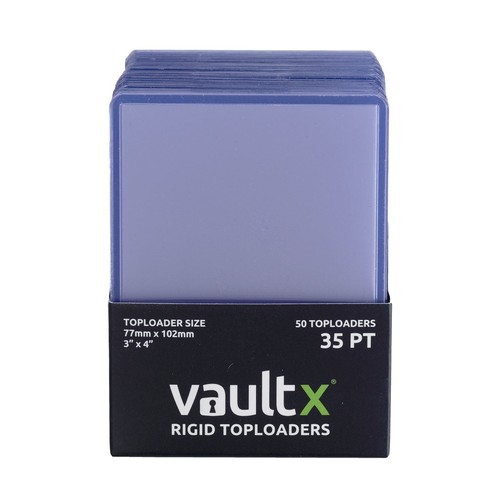 Vault 35pt rigid toploaders - vault,