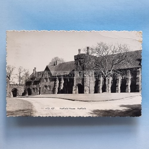 Hatfield postcard 1972 real - postcard,