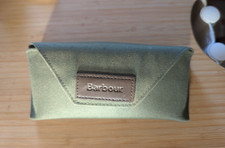 Barbour Green Case Tartan Cloth Glasses Case