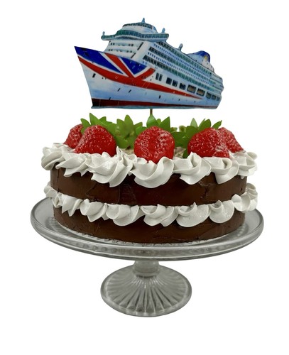 Aurora cruise ship cake - aurora,