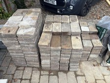 Used Block Paving Bricks 7sqm inc various sizes 