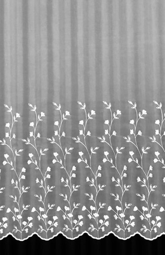 Kara white voile - kara, curtain