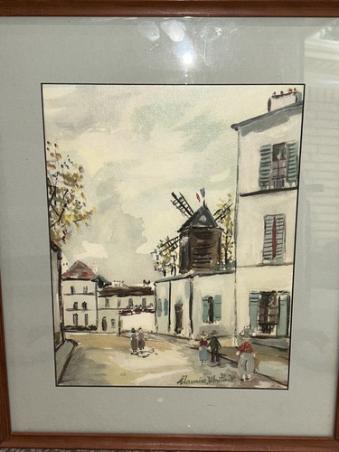 Original maurice utrillo - original,