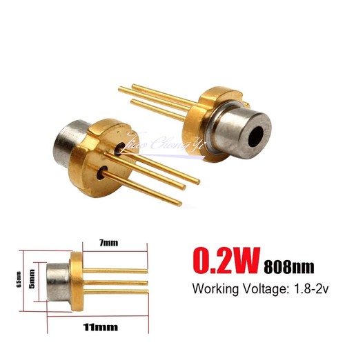 808nm 200mw 6mm metal - 200mw,