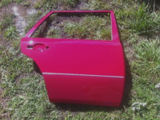 1995 MERCEDES E CLASS W124 ESTATE OS REAR DOOR IMPERIAL RED S124