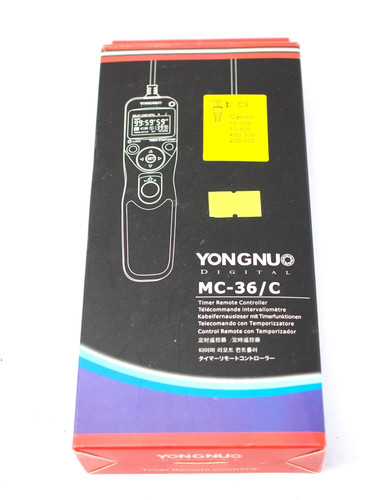 Yongnuo canon remote - mc-36/c,
