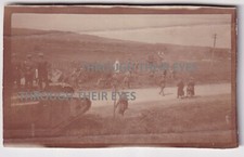 2 Original photos British WW1 tanks