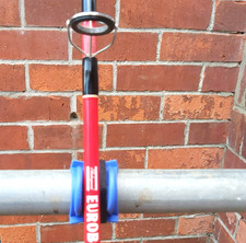 Sea fishing rod rest pier boat