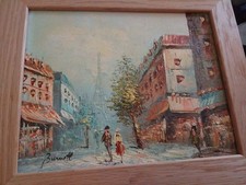 C BURNETT Orignal Oil Painting