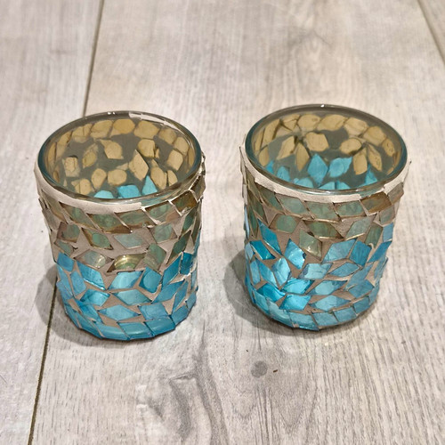 Village candle oasis mosaic - candle,