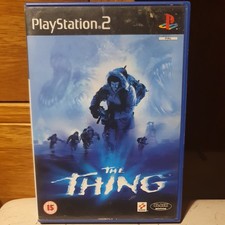 The Thing (PlayStation 2) (PS2) game complete with manual tested & working 