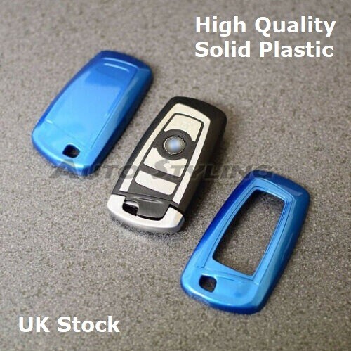 Blue remote key cover for - key, bmw