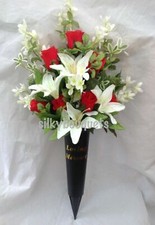 Grave Spike Vase Arrangement