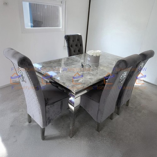 150cm louis light grey marble - light,