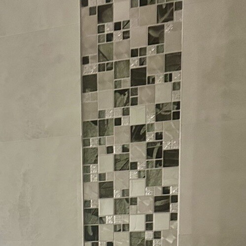 Verona glass silver mosaic - verona,