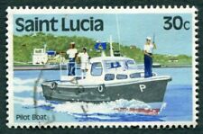 ST. LUCIA 1980 30c SG542 used NG Transport Charles (pilot boat) b ##W54