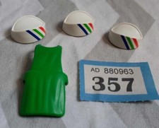 Playmobil spares apron, 3 hats