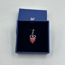 Swarovski Heart w/ Bow Charm