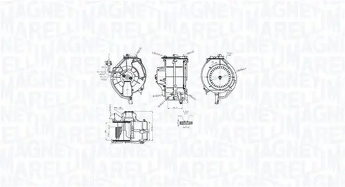 Blower fan 069412759010