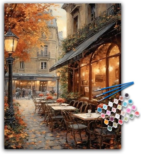 Paint numbers kit - kit, for