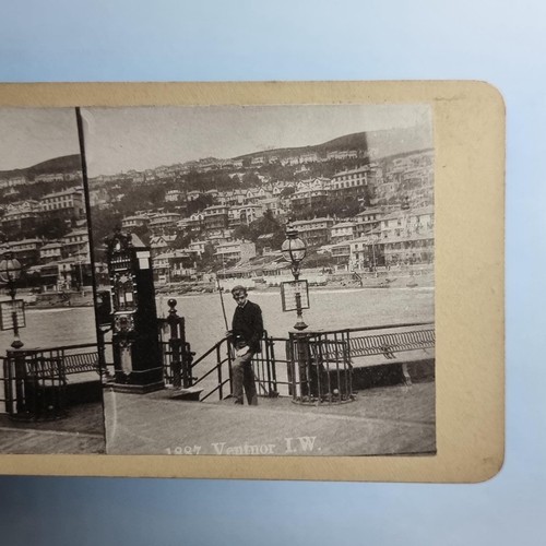 Ventnor stereoview c1880 - ventnor, isle