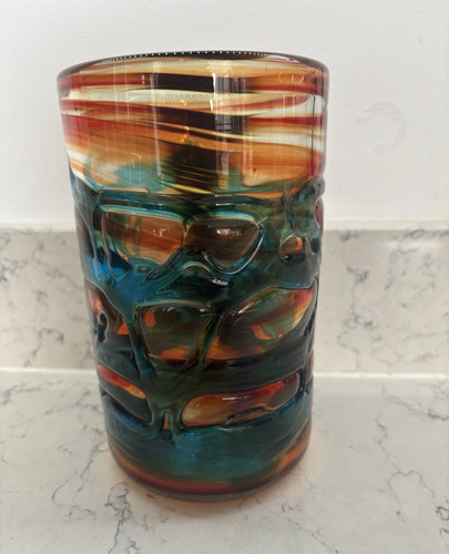 Mdina art glass vase web - art,
