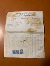 RIVOLI TORINESE 1937 - invoice EAR VERMOUTH LIQUEURS