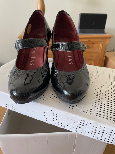 Hipanitas black patent leather - patent,