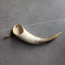 Antique Powder Horn X2 Gun