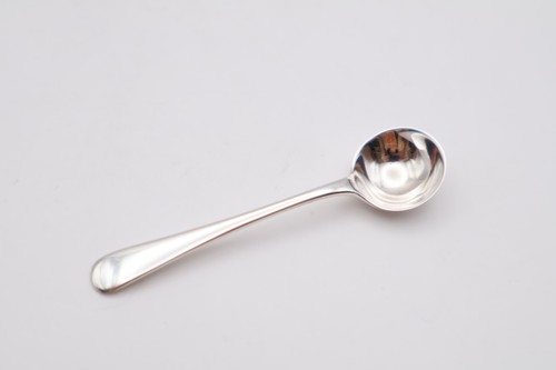 Antique sterling silver salt - antique,