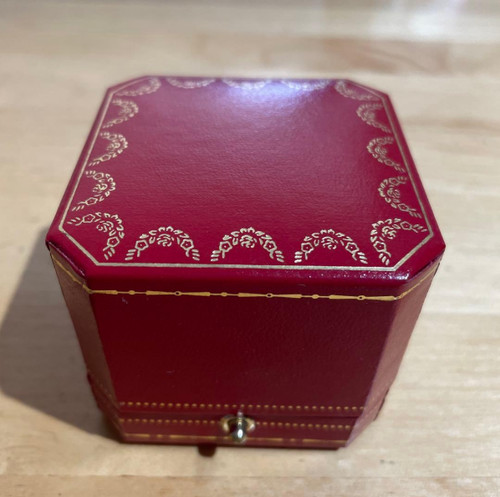 Cartier red octagonal - cartier, ring
