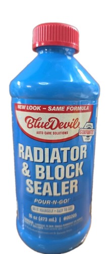 Blue devil pour car - blue, go