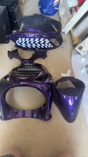Purple paggio zip plastics - purple,
